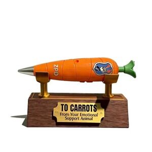 3D Printed Zootopia 2 Judy's Carrot Recorder Pen with Stand 1:1 Scale & Function